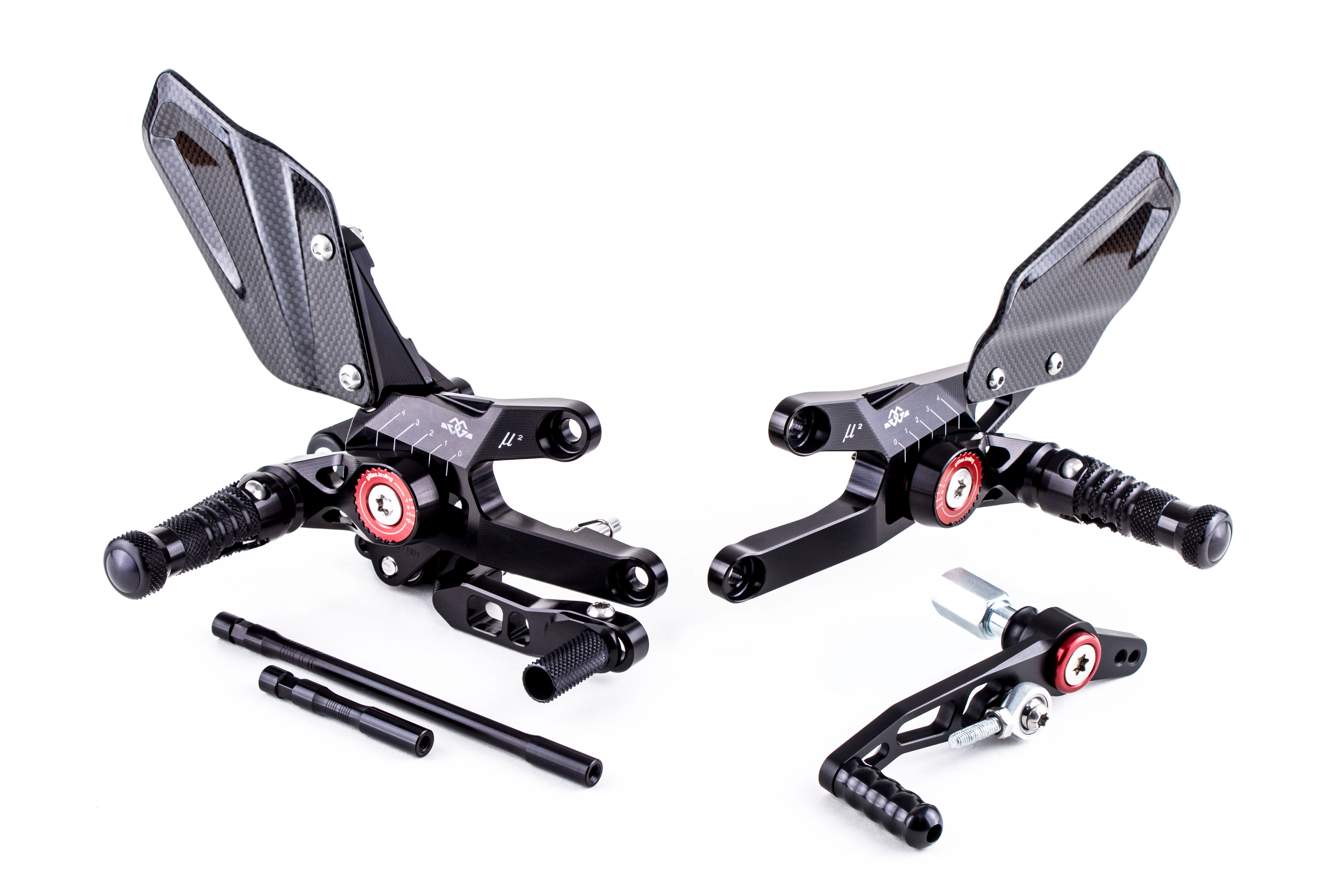 Gilles MUE2 Rearset for Honda CBR1000RR / SP (17-20) Gilles MUE2 Rearset for Honda CBR1000RR / SP (17-20)